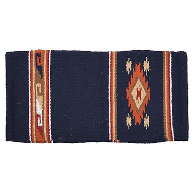 Reinsman Diamond R Double Weave Navajo Saddle Blanket (118)