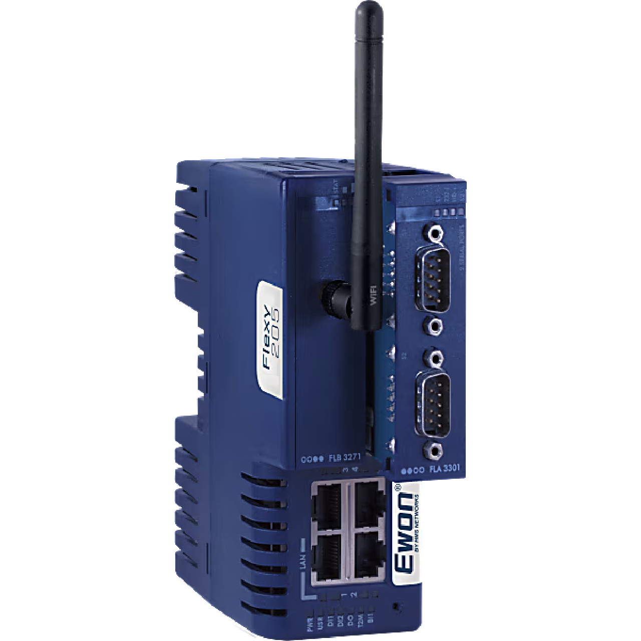 EWON Cosy+ 4G EU, 4x RJ45 LAN/WAN ports