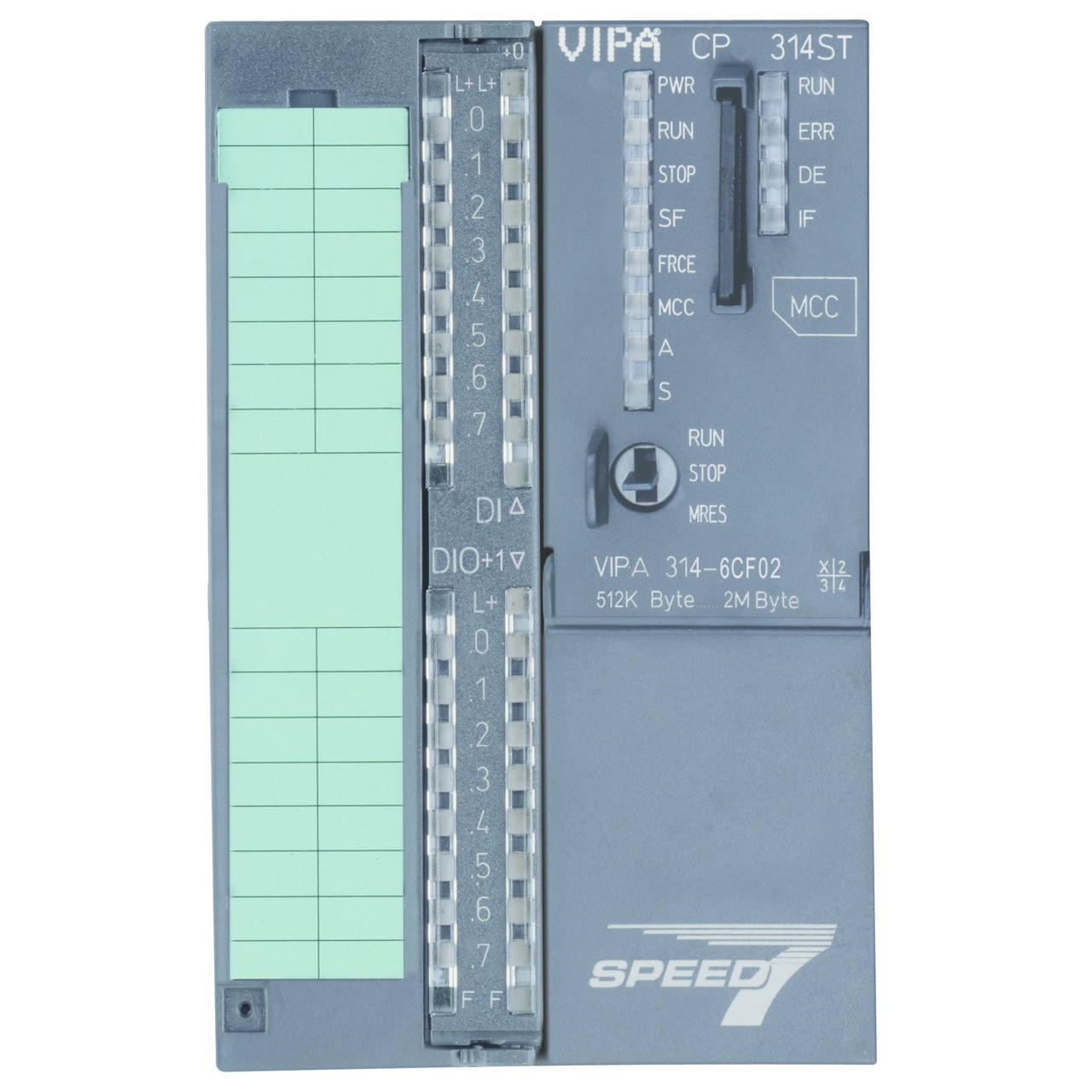 【CPC-L30】ふみ VIPA 314-6CF02 | CPU 314ST/DPM - powerful all-in-one MPI/PROFIBUS PLC