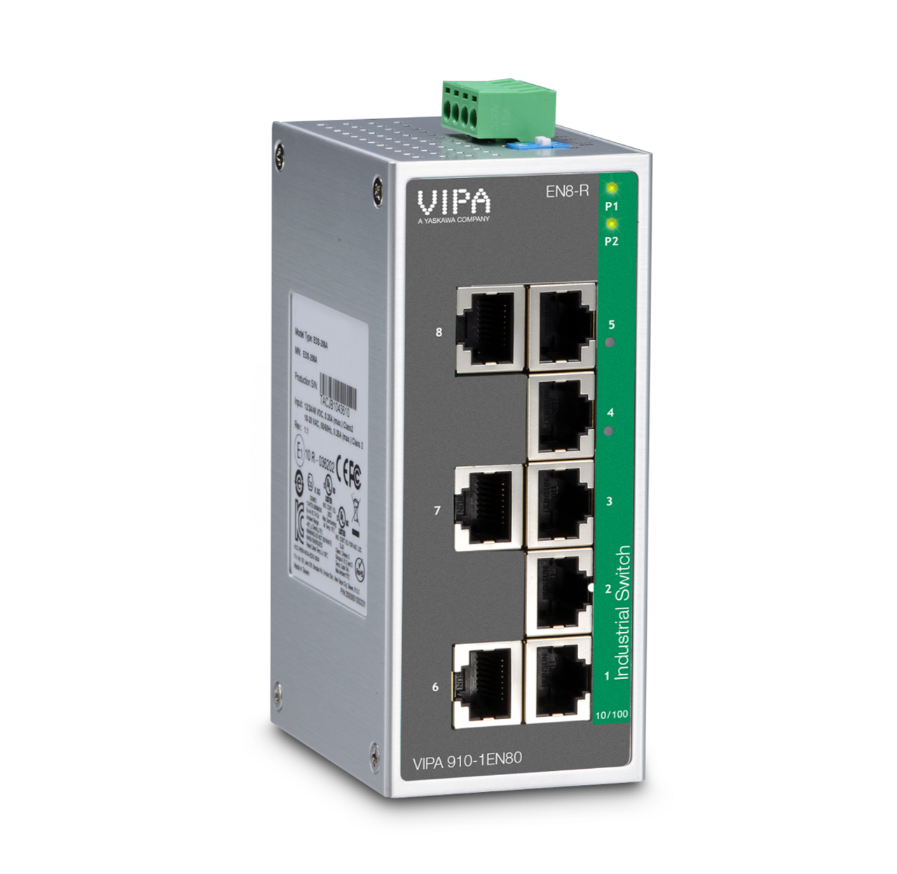 VIPA 910-1EN80 | Industrial Ethernet Switch EN8-R unmanaged - VIPA USA