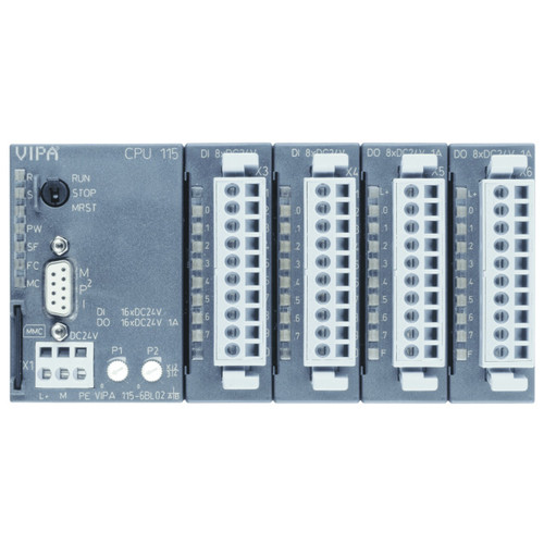 115-6BL04 - CPU115, 32KB, 16DI, 12DO, 4DIO, 50KHz PWM