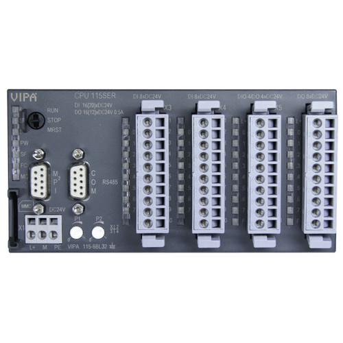 115-6BL32 - CPU115, 16KB, 16DI, 12DO, 4DIO, 50KHz PWM, RS485