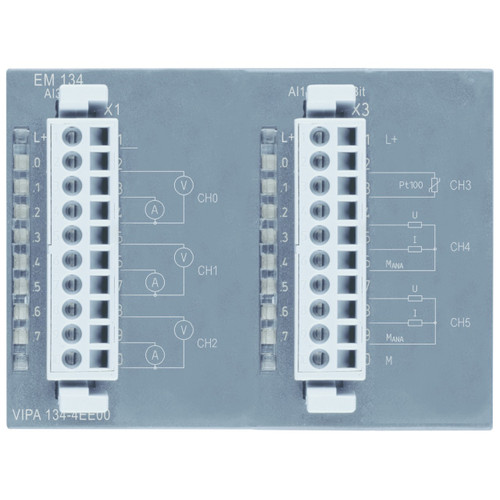 134-4EE00 - EM123 Expansion Module, 3AI Voltage or Current, 1AI RTD, 2AO Voltage or Current