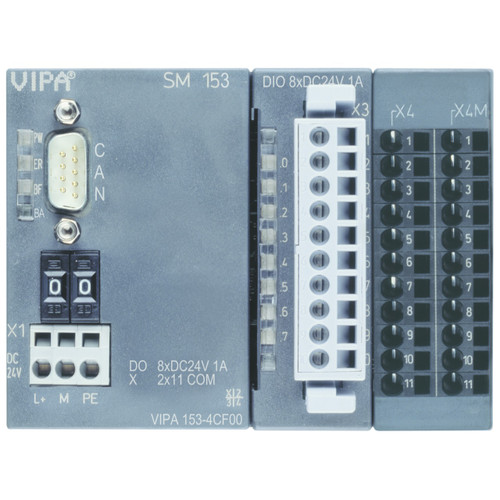 153-4CF00 - SM153 Interface Module, 8DIO, CAN IO, 2x11 Passive Terminals - OBSOLETE