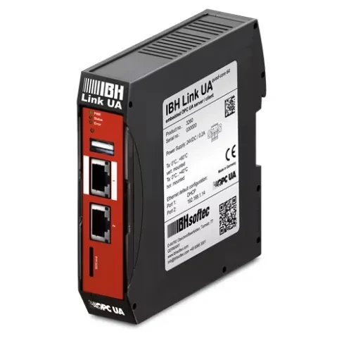 IBH3260 - IBH Link UA Quad Core 64 Embedded OPC UA Server/Client 64-bit for the connection to PLC systems