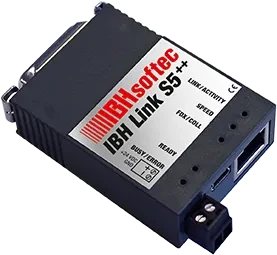 IBH Link S5++ AS511-Ethernet, Operation with S7 HMI devices possible