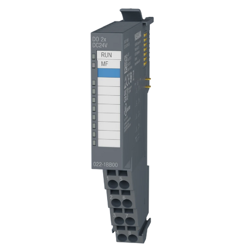 VIPA 022-1BB00 - SM 022 Digital Output Module, 2DO, 24VDC, 0.5A