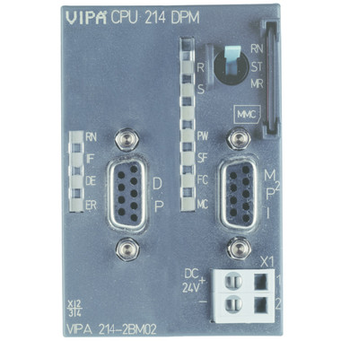 VIPA 214-2BM03 | CPU214DPM PLC - PROFIBUS Controller PLC
