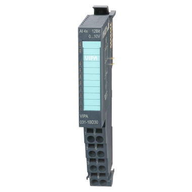 VIPA 031-1BD30 | SLIO SM031 Analog Input Module, 4AI 12Bit 0-10V