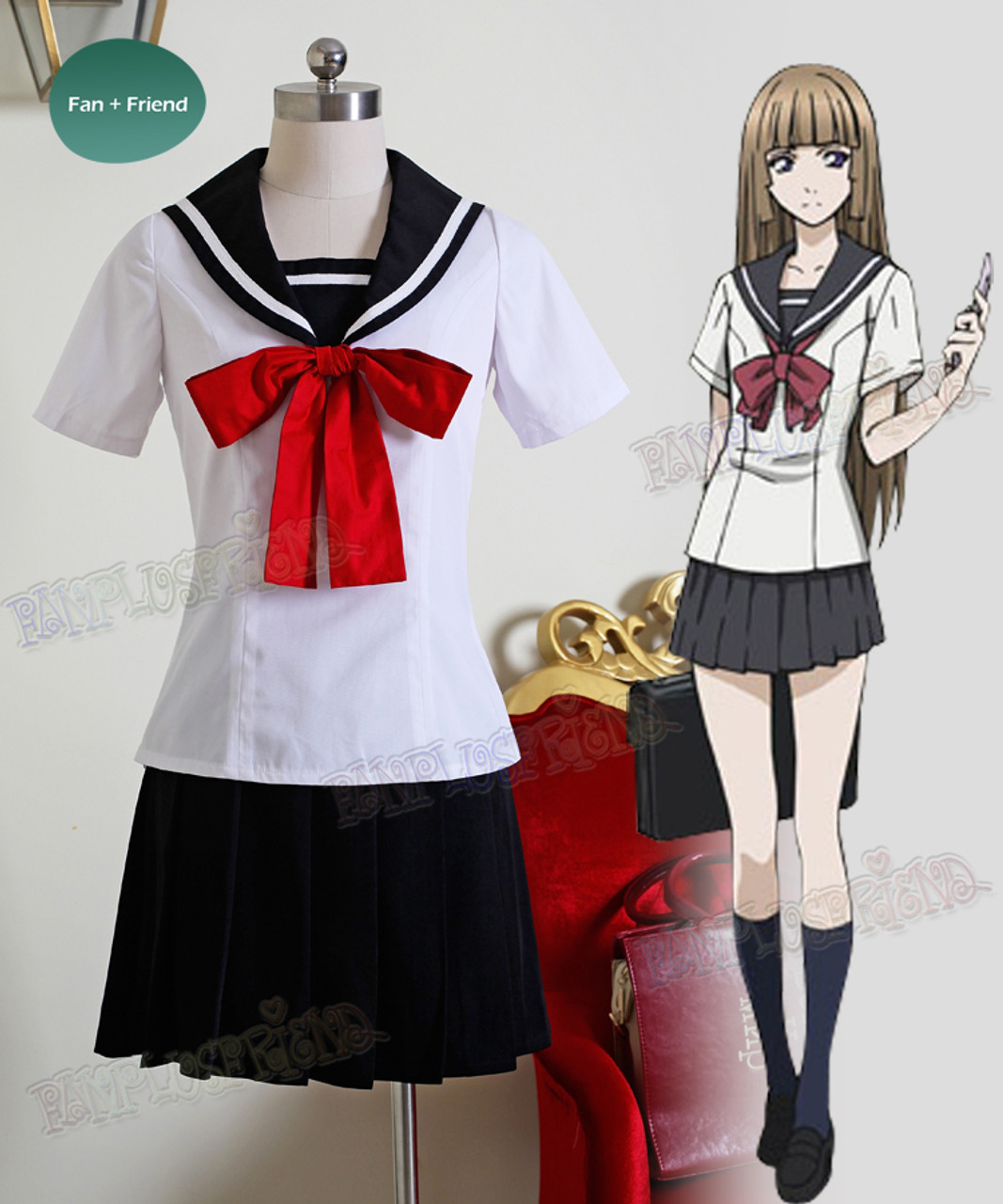 Get Zetsuen No Tempest Cosplay Fuwa Aika Summer School Uniform Set For iPhone Free Get Wallpaper Zetsuen No Tempest Cosplay Fuwa Aika Summer School Uniform Set For Free