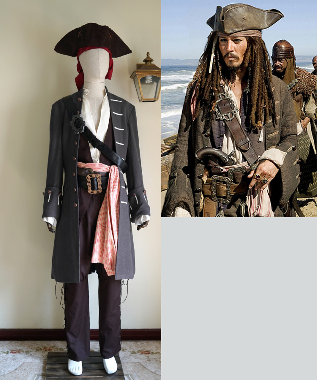 captain jack sparrow costume