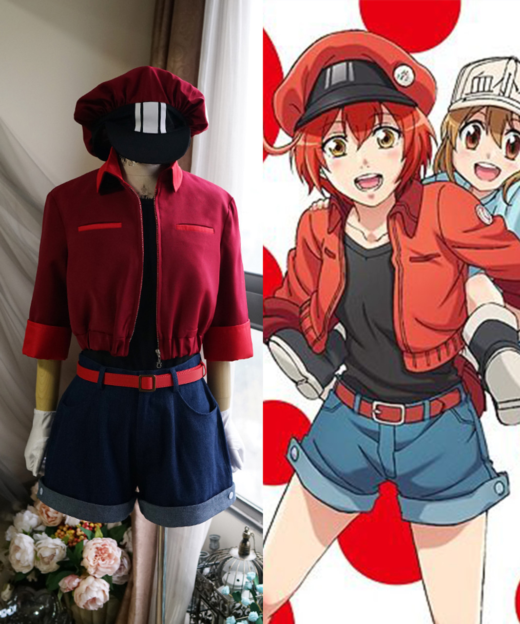 RED BLOOD & WHITE BLOOD CELL COSTUME, CELLS AT WORK!