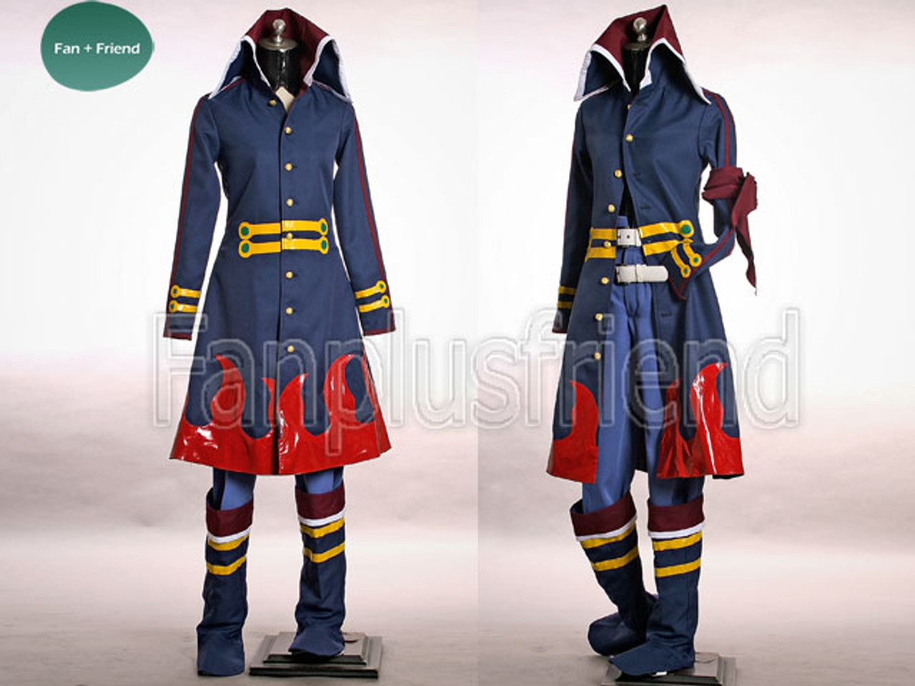 Simon Tengen Toppa Gurren Lagann Hooded Cloak Coat