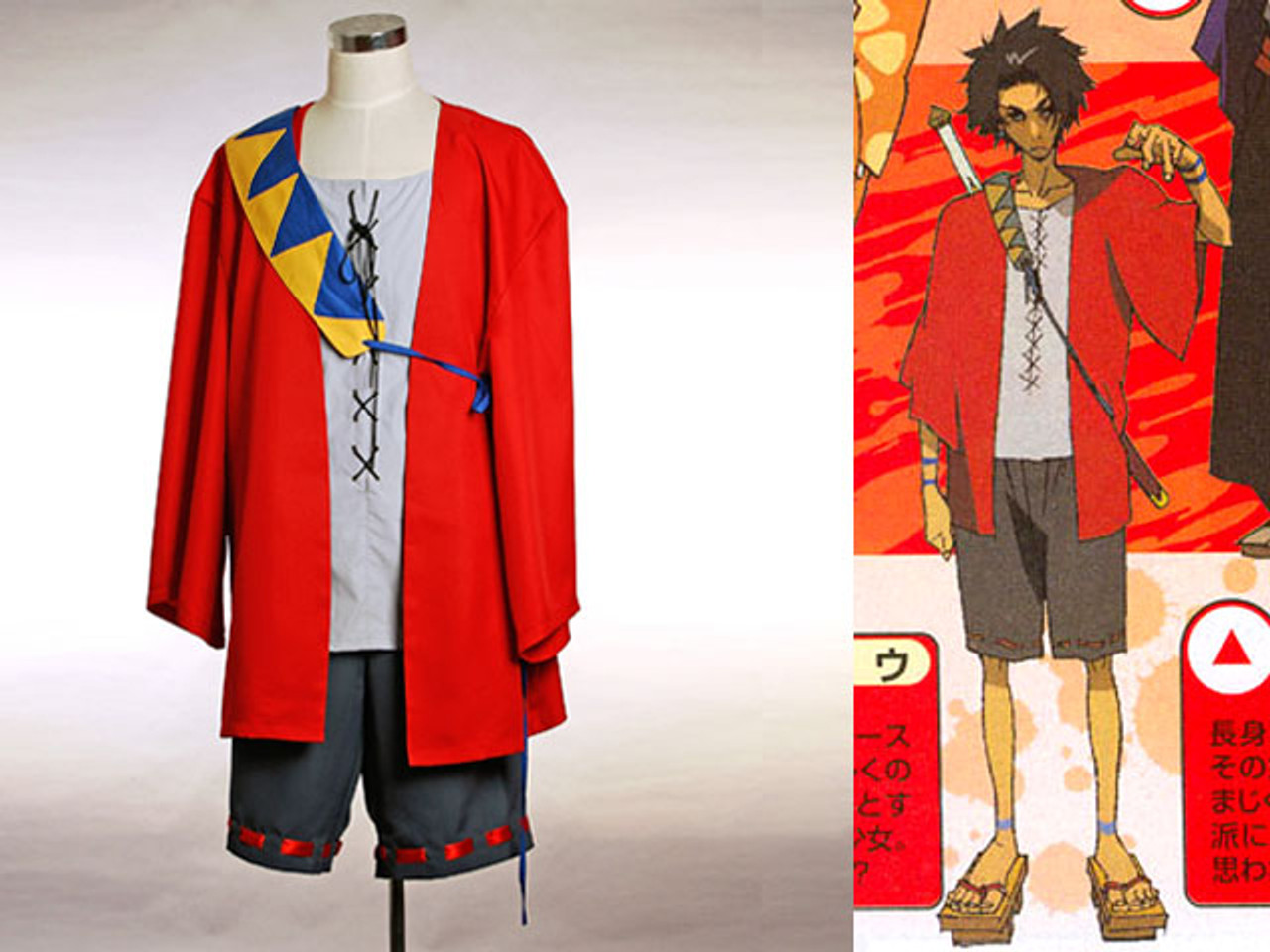 Samurai Champloo Cosplay Mugen S Costume