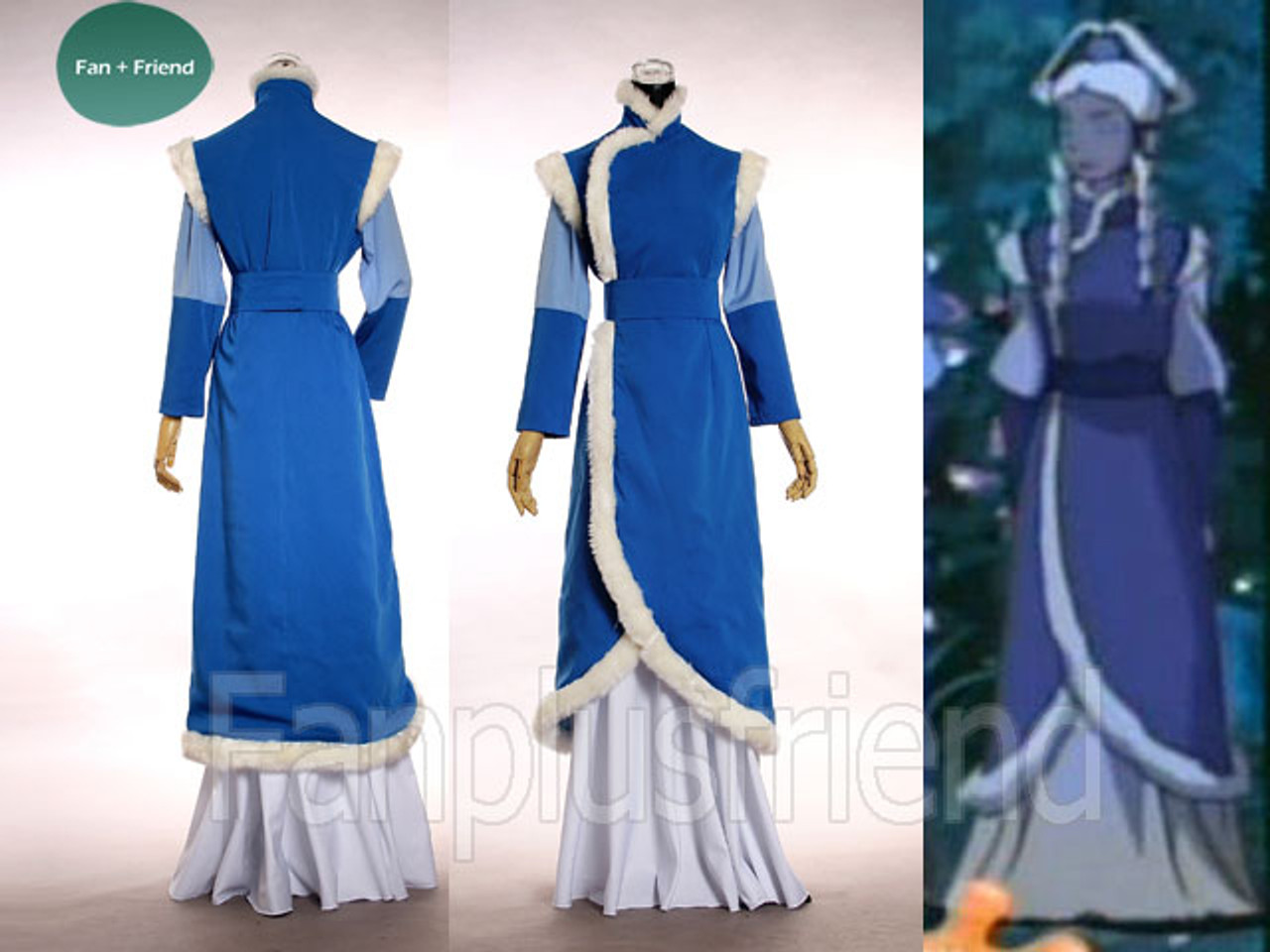 Avatar The Last Airbender Cosplay Princess Yue Costume
