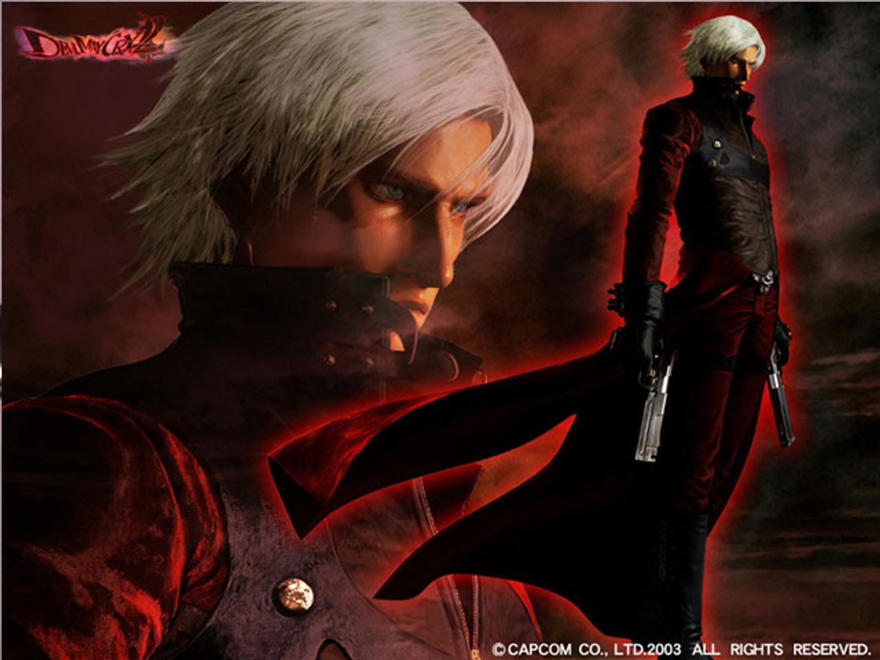 Devil May Cry Cosplay: Dante's Dark Red Corduroy Costume Set
