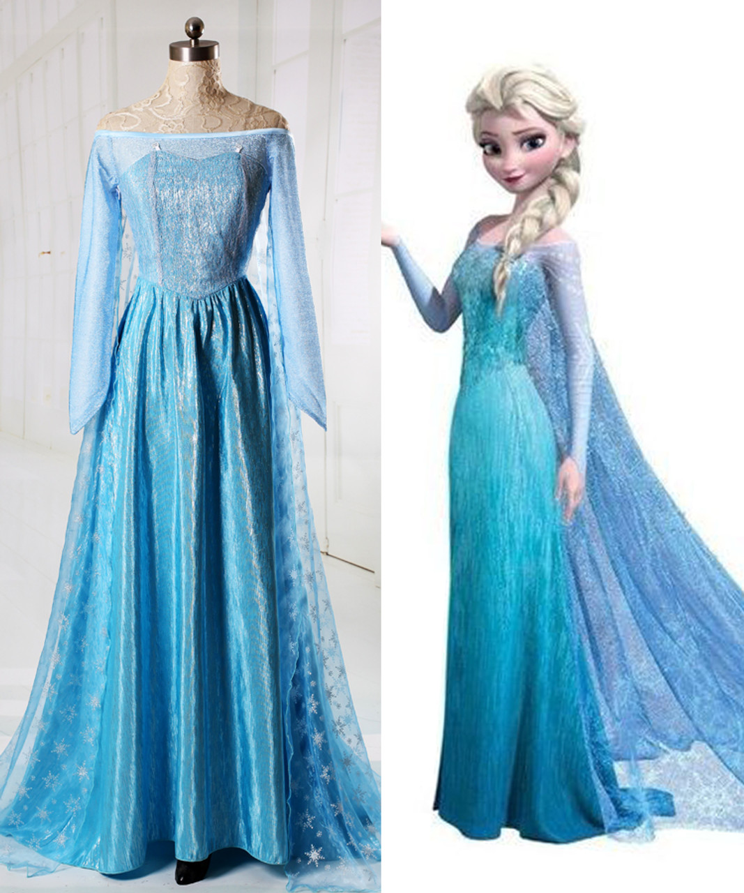 frozen elsa costume adults