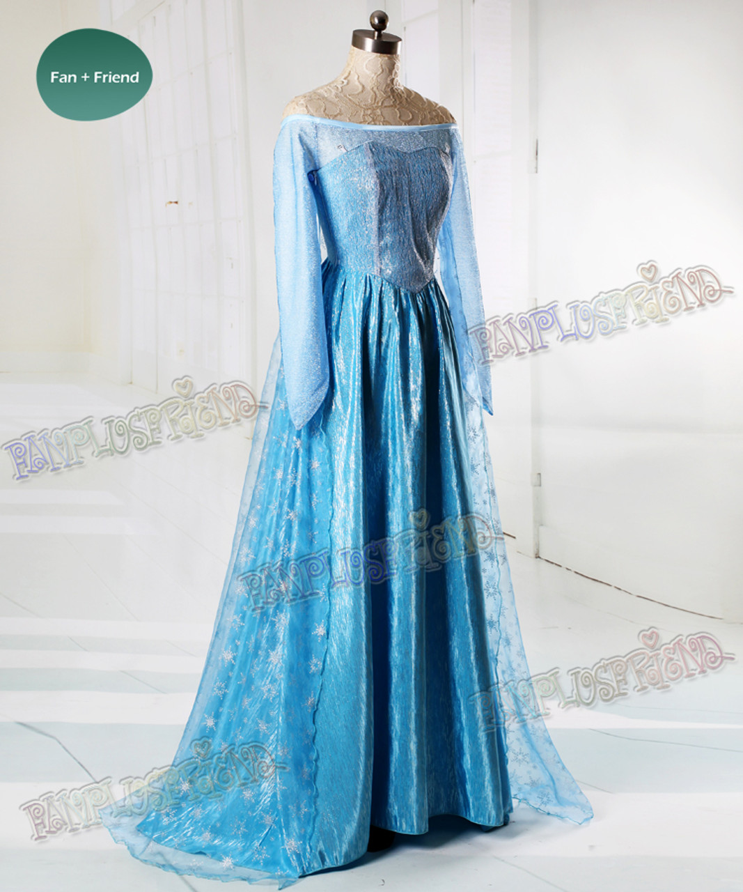Disney Princess Frozen Elsa Costume, Blue | Awesome Costumes Singapore