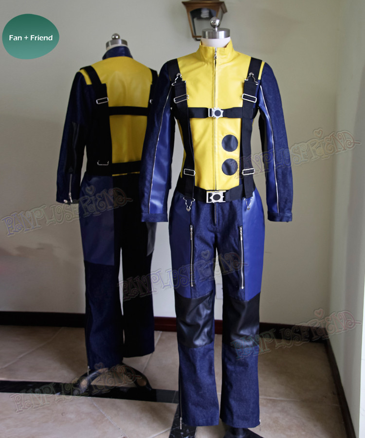 X-man First Class Cosplay Charles Xavier/Erik Lehnsherr Costume Uniform