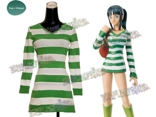 One Piece Film Z Cosplay Nico Robin Costume Jacket & Leg Pouch