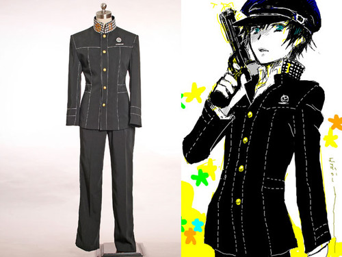 Shin Megami Tensei: Persona 4 Cosplay, School Uniform Set Costume