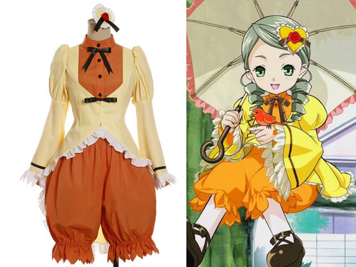 Rozen Maiden Cosplay Kanaria Costume Sweet Lolita Outfit