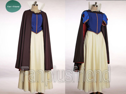 Disney Snow White and the Seven Dwarfs Cosplay, Princess Snow White Costume
