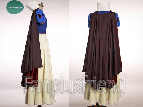 Disney Snow White and the Seven Dwarfs Cosplay, Princess Snow White Costume