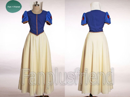 Disney Snow White and the Seven Dwarfs Cosplay, Princess Snow White Costume