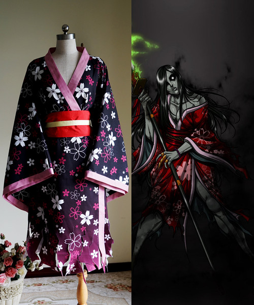 Killer Instinct Season 2 Cosplay, Hisako Kimono Dress Costume