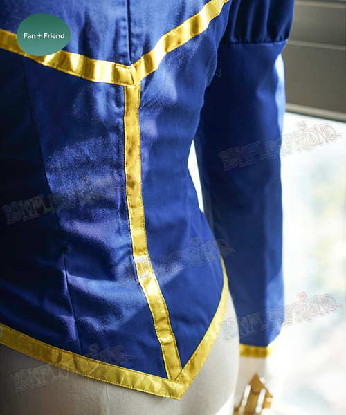 Fate Stay Night Cosplay, Saber Combat Outfit Costume