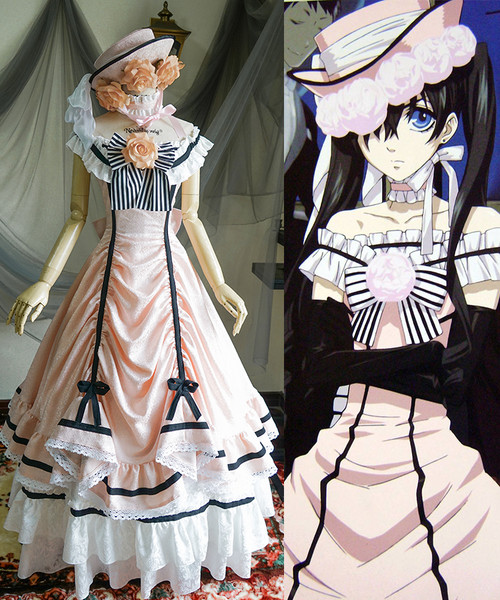 Black Butler Kuroshitsuji Cosplay Ciel Phantomhive Dance Ball