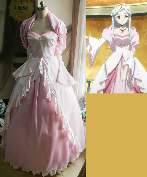 Log Horizon Cosplay, Rayneshia / Lenessia Ball Gown Costume Set