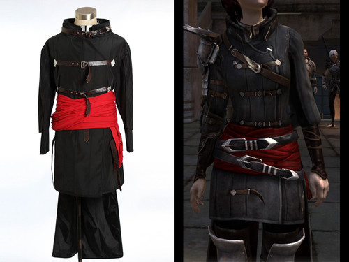 Dragon Age II Cosplay Marian Hawke Costume Set