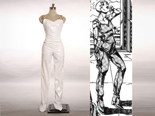 JoJo's Bizarre Adventure Cosplay, F.F(Foo Fighters) PVC Outfit