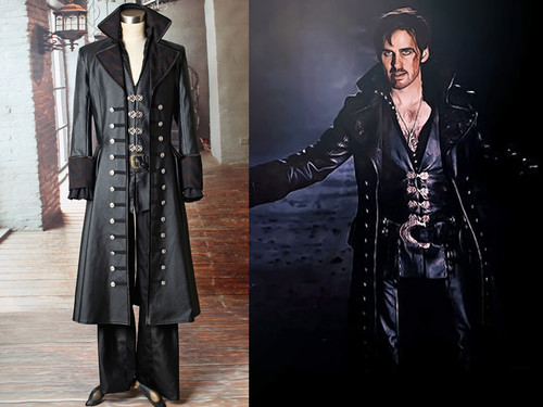 Once Upon a Time (TV series) Cosplay, Captain Hook Costume Outfit