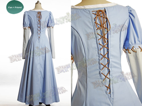 Red Riding Hood Movie Cosplay Valerie Costume Renaissance Medieval Dress