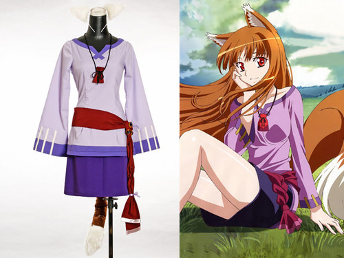 Spice and Wolf Cosplay Horo Costume Set
