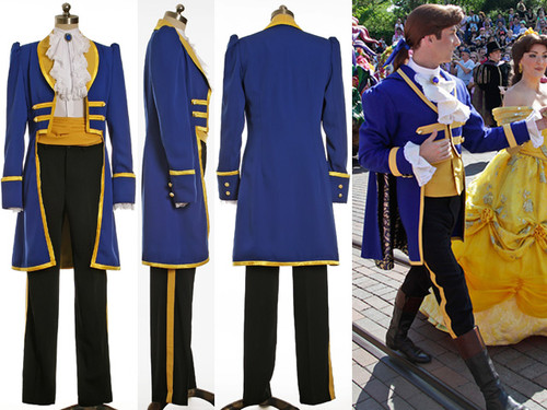 Disney Beauty and The Beast Prince Cosplay Adam Costume Outfit