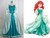 Disney The Little Mermaid Cosplay Princess Ariel Costume Outfit