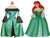 Princess Ariel Cosplay Short Dress Set