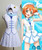 Love live! School Idol Project Cosplay, Hoshizora Rin Uniform Costume Set