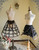 NOT AVAILABLE: Steampunk Crinoline Petticoat Short Cage Skirt Hoop Skirt Black White