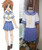 Higurashi Cosplay, Ryuuguu Rena School Uniform Costume Set