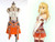Xenoblade Chronicles Cosplay Fiorung Costume Set
