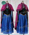 Disney Frozen ( Movie) Cosplay, Anna Costume Outfit