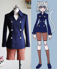 Hunter x Hunter Cosplay, Neferpitou Uniform Jacket & Shorts Costume Set