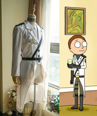 Rick and Morty (TV Series) Cosplay, Morty Smith Uniform Jacket