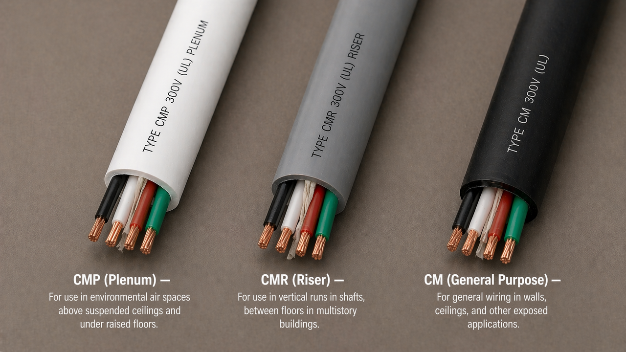 Plenum, Riser, and General-Purpose Cable Ratings Explained ...