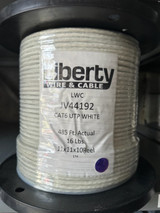 Liberty JV44192 Cat6 4PR UTP White 485FT